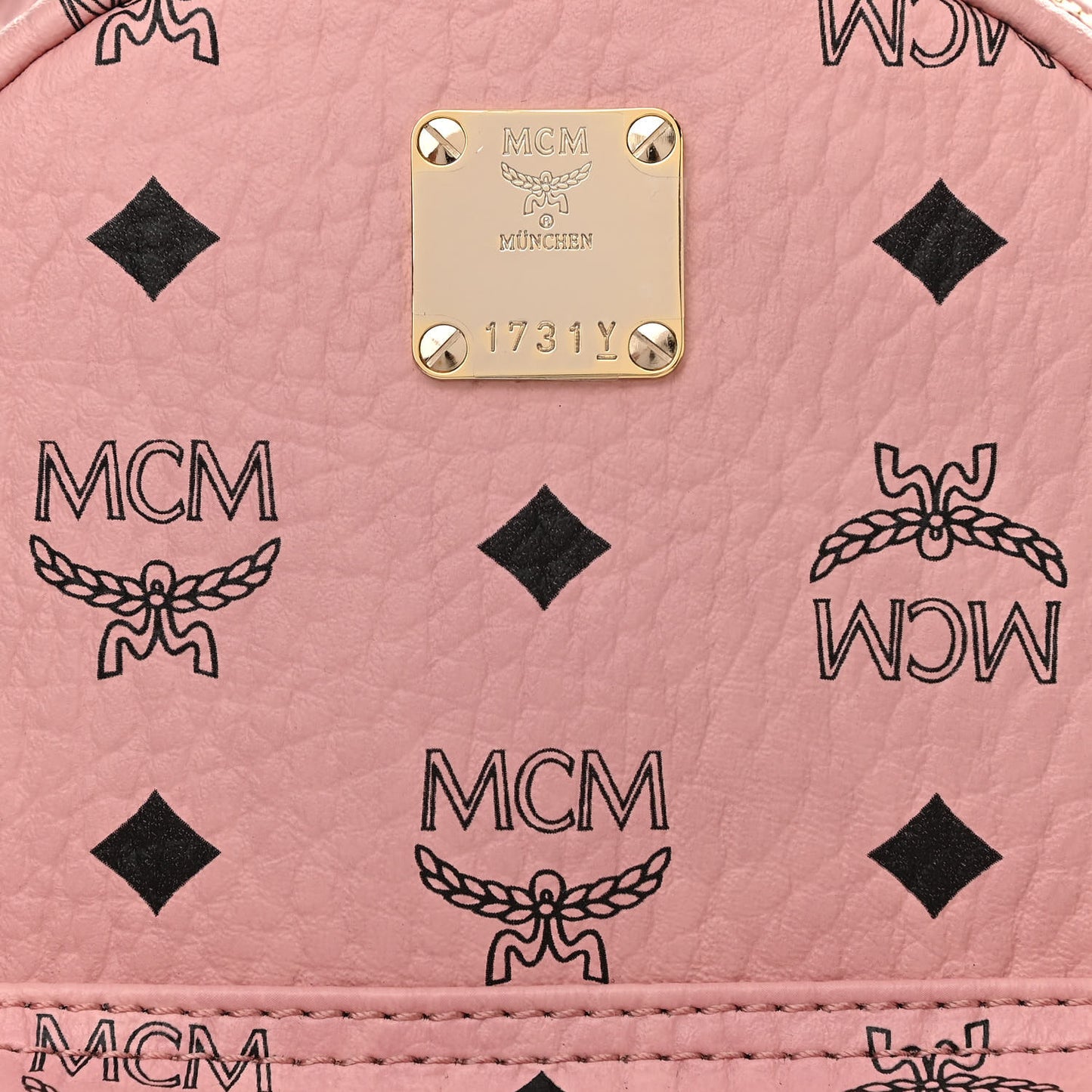 Visetos Side Stud Mini Stark Backpack Pink