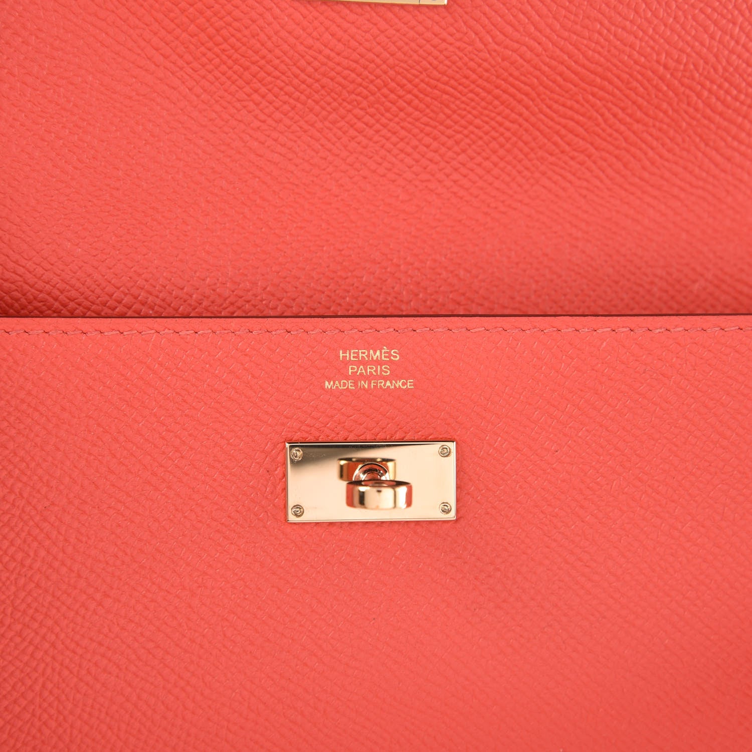 Hermes Epsom Kelly Longue Wallet Rose Jaipur 6 of 8