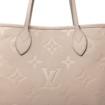 Louis Vuitton Empreinte Monogram Giant Neverfull MM Tourterelle 9 of 9