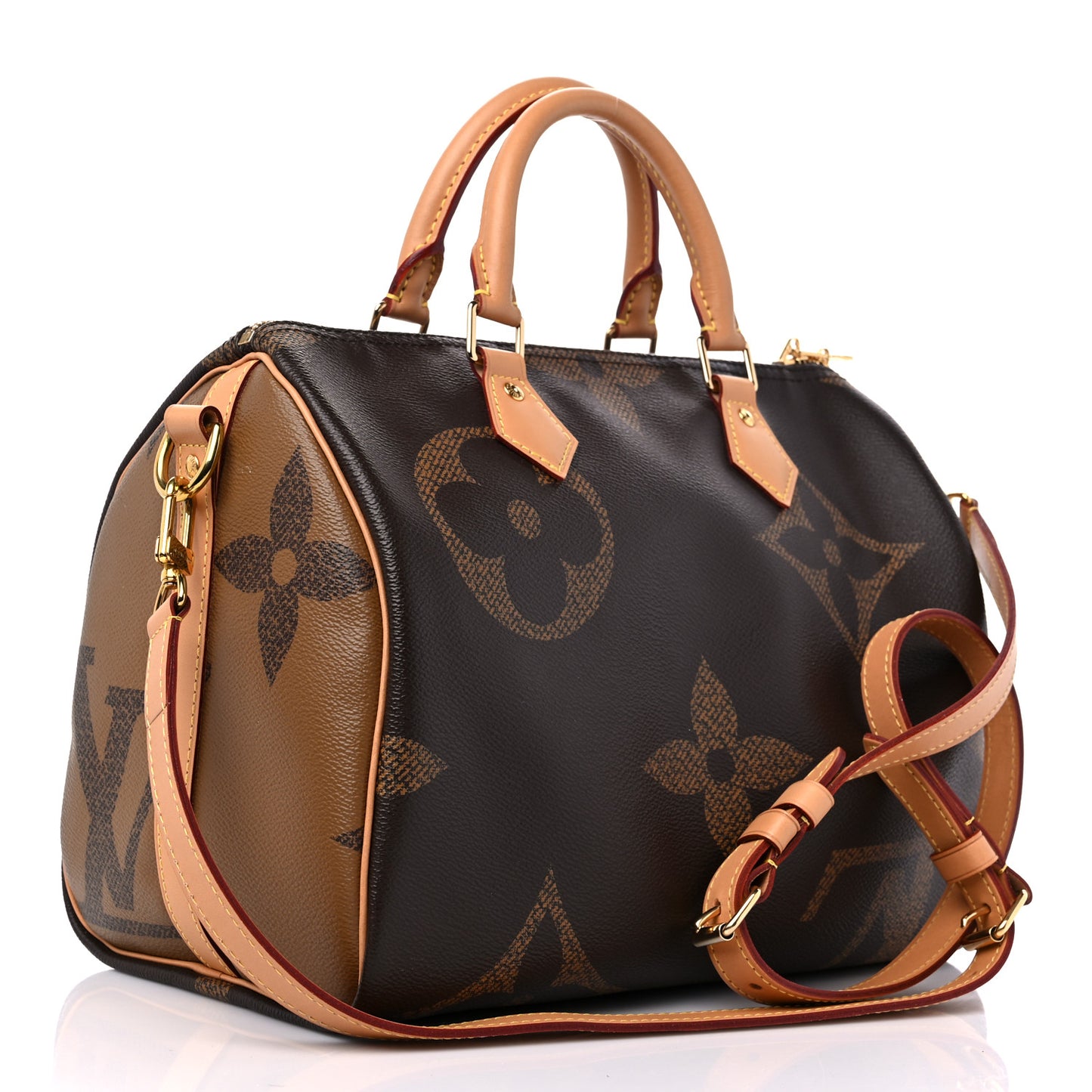 Reverse Monogram Giant Speedy Bandouliere 30