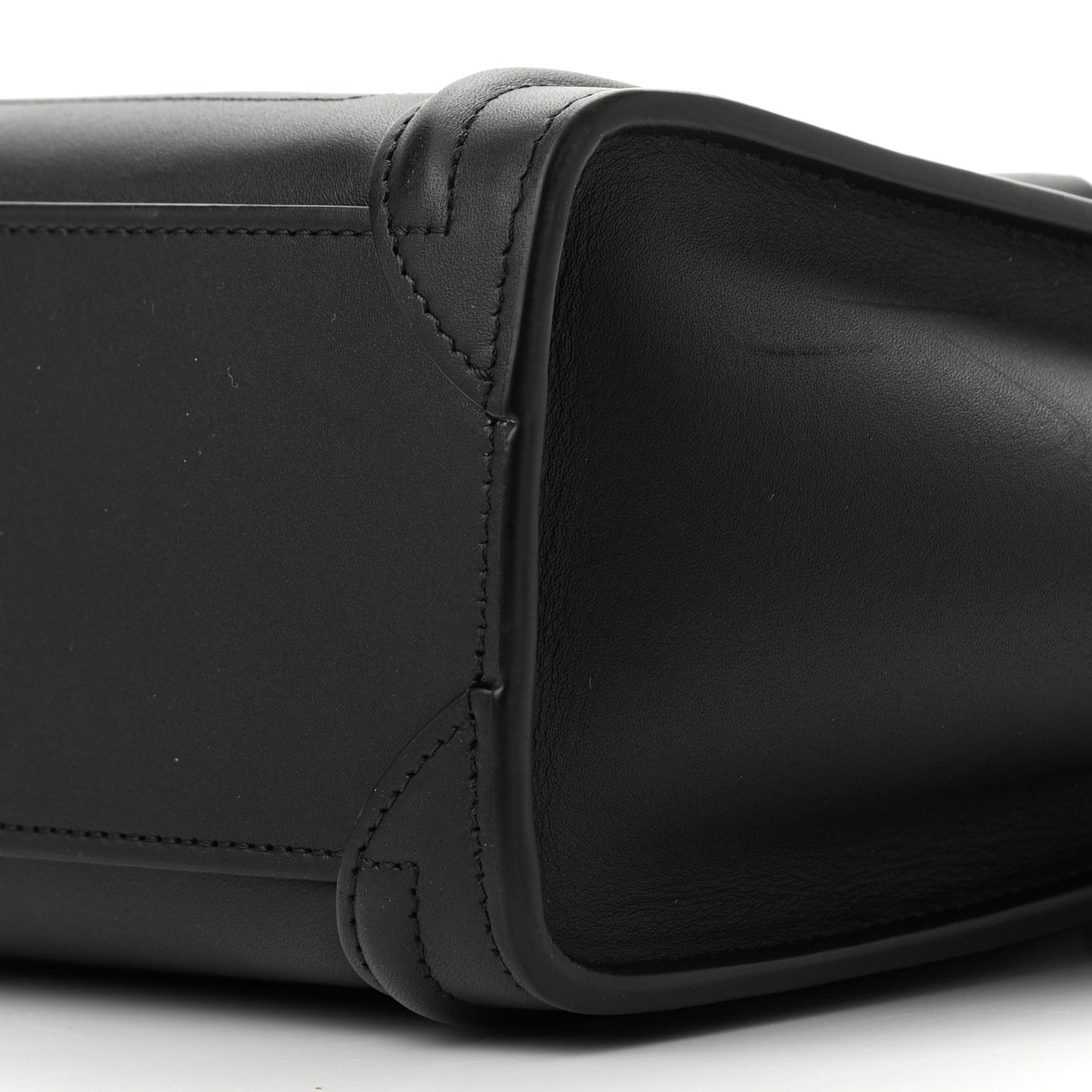 Smooth Calfskin Nano Luggage Black