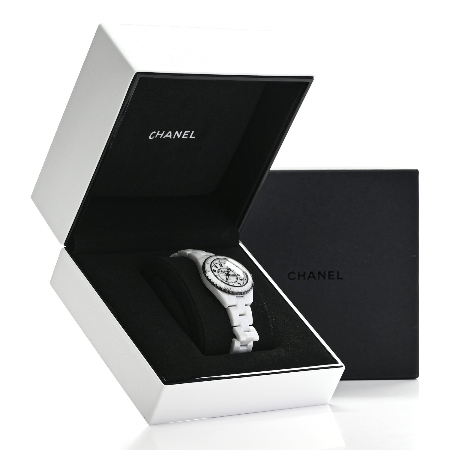 Chanel Stainless Steel Ceramic 33mm J12 Limited Edition Couture Quartz Watch White 5 of 5