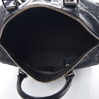 Gucci Imprime Monogram Medium Joy Stud Boston Black 5 of 9