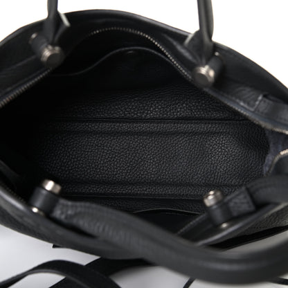 Balenciaga Veau Soyeux Perforated Blackout Hardware S City Gris Fossile 4 of 4