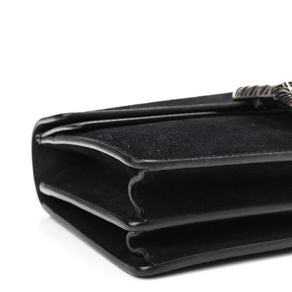 Gucci Suede Small Dionysus Shoulder Bag Black 8 of 9