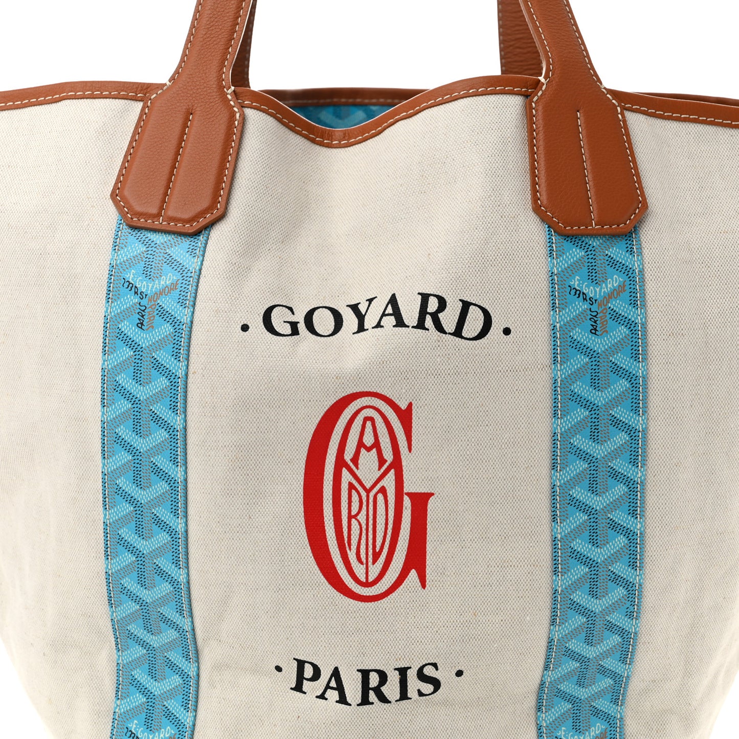 Goyardine Reversible Belharra Light Blue