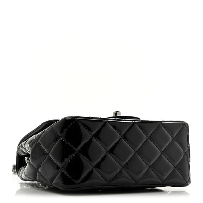 Chanel Patent Calfskin Quilted Mini Square Flap Black 4 of 11
