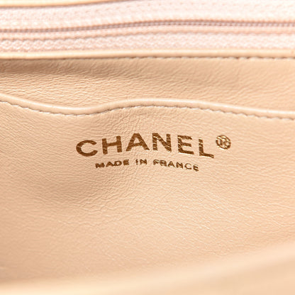 Chanel Caviar Quilted Jumbo Single Flap Beige Clair 6 of 10