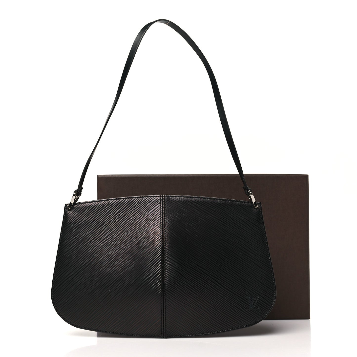 Epi Demi Lune Pochette Black