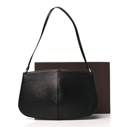 Louis Vuitton Epi Demi Lune Pochette Black 11 of 11