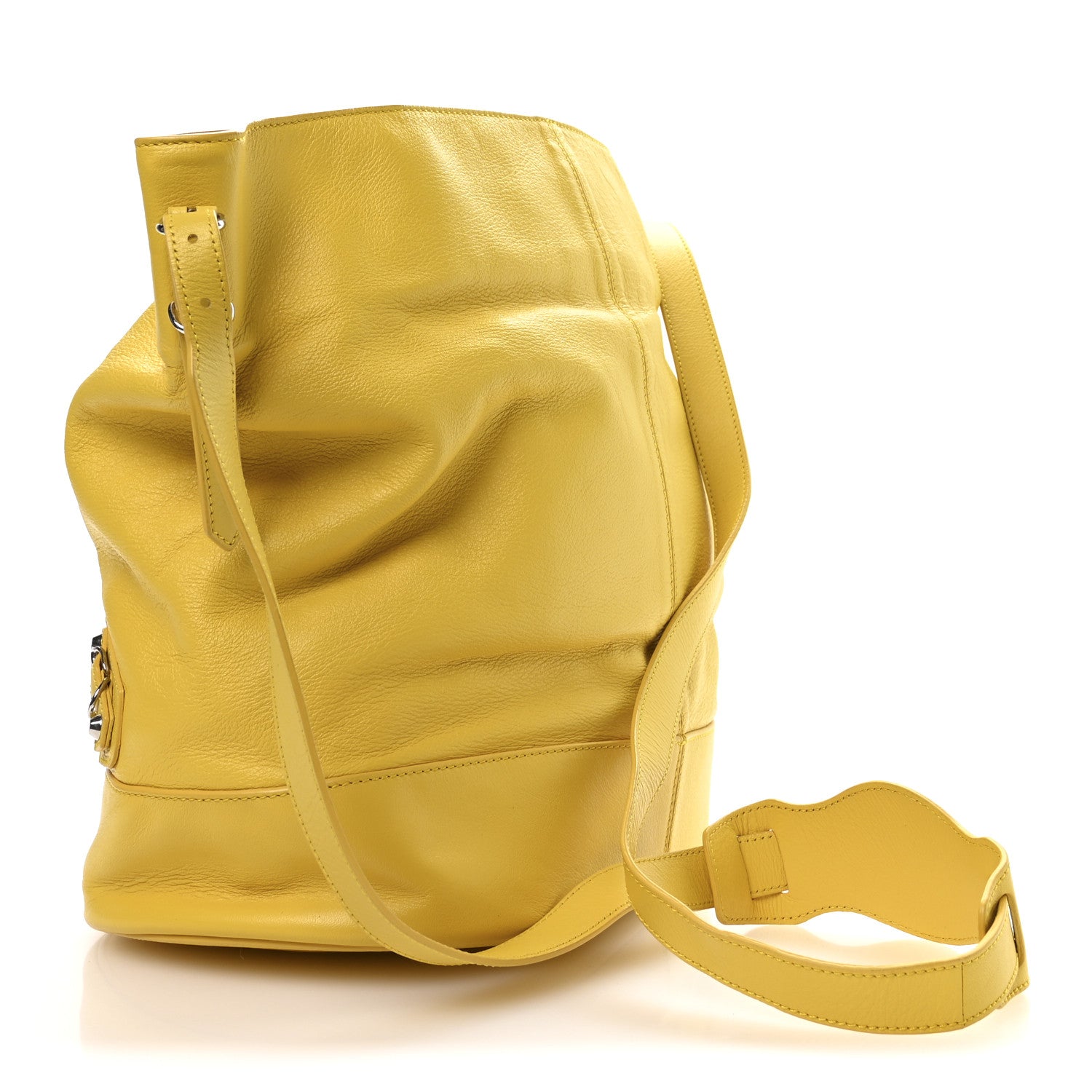 Balenciaga Calfskin Papier Drop Jaune Citronnade 4 of 11