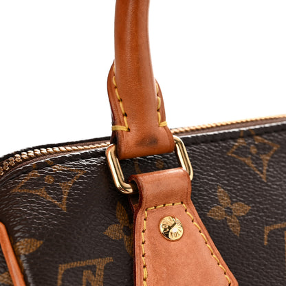 Louis Vuitton Monogram Speedy Bandouliere 20 Black 14 of 16