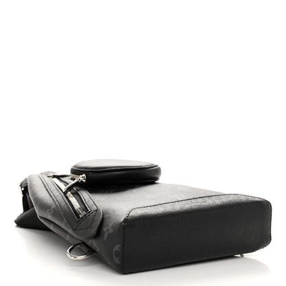 Louis Vuitton Taigarama Duo Slingbag Black 4 of 10