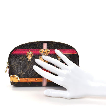 Louis Vuitton Monogram Summer Trunks Cosmetic Pouch PM 2 of 9