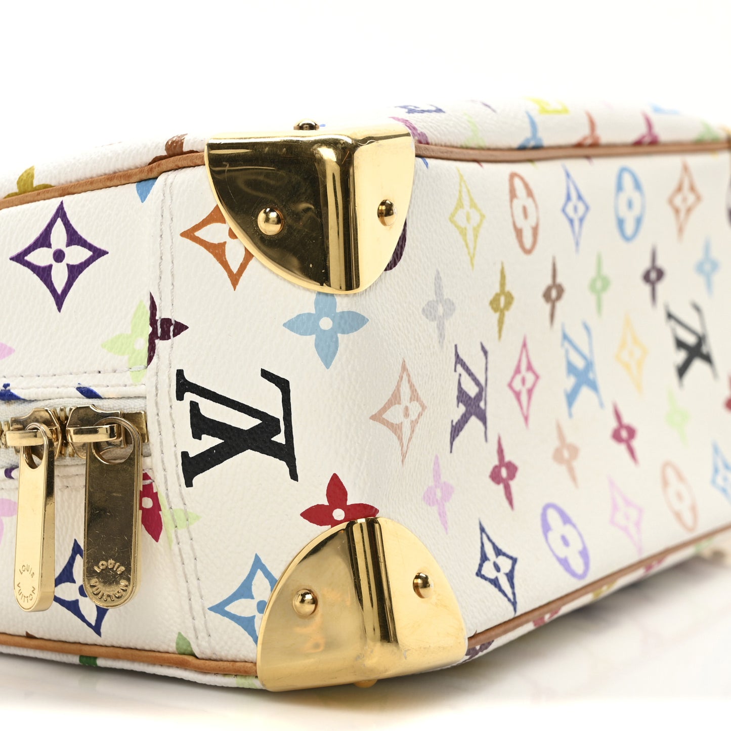 Monogram Multicolor Trouville White