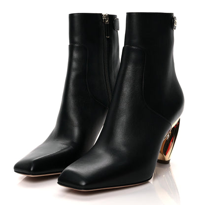 Christian Dior Soft Calfskin Rhodes 80mm Ankle Boots 37.5 Black 3 of 8