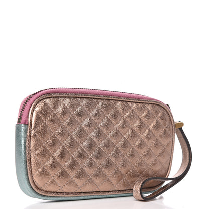 Gucci Laminated Nappa Trapuntata Zumi iPhone Case Rosa Lago Rame 3 of 10