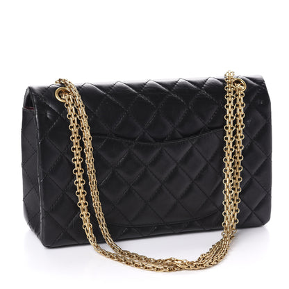 Chanel Aged Calfskin Quilted 2.55 Reissue 226 Flap Black 3 of 11