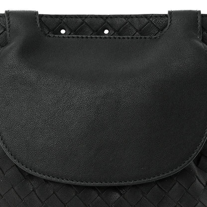 Bottega Veneta Nappa Intrecciato Flap Belt Bag Black 8 of 10