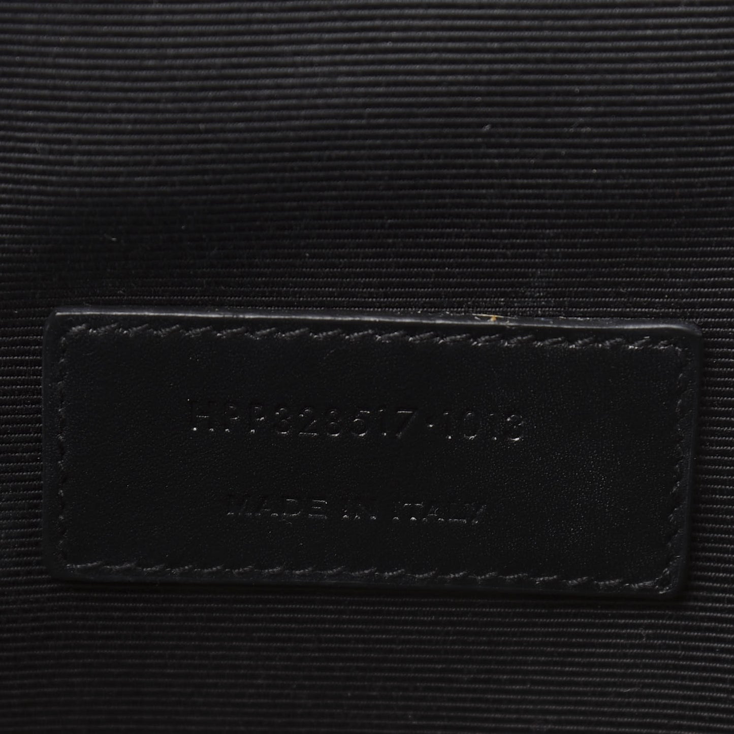 Metallic Calfskin Zipped Pouch Gold