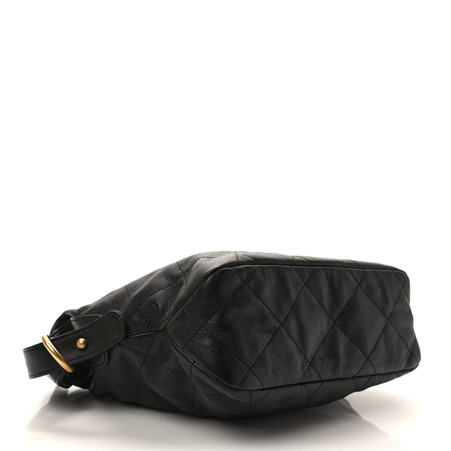Chanel Calfskin Quilted Daily Hobo Black 4 of 10