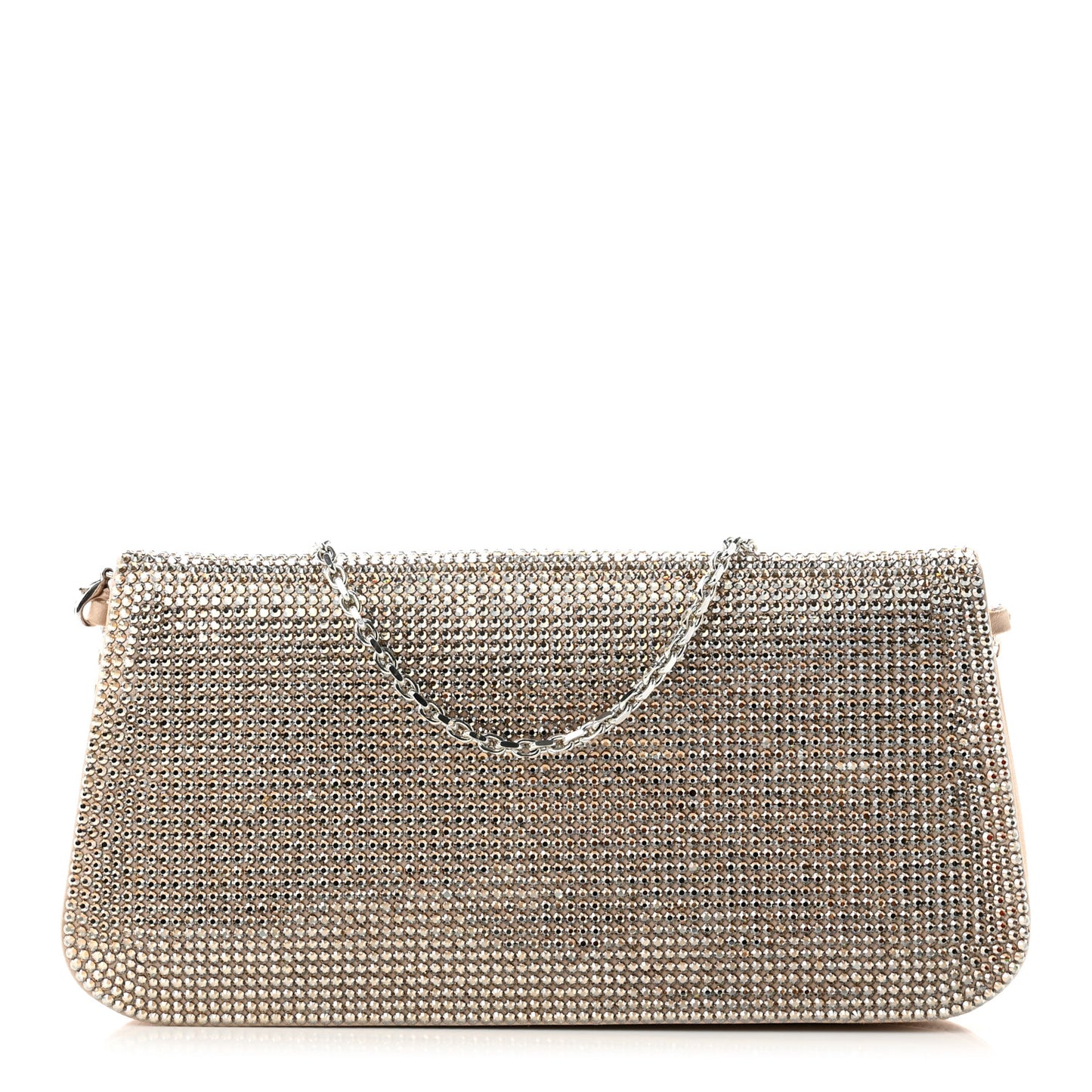 Swarovski Crystal Clutch Champagne