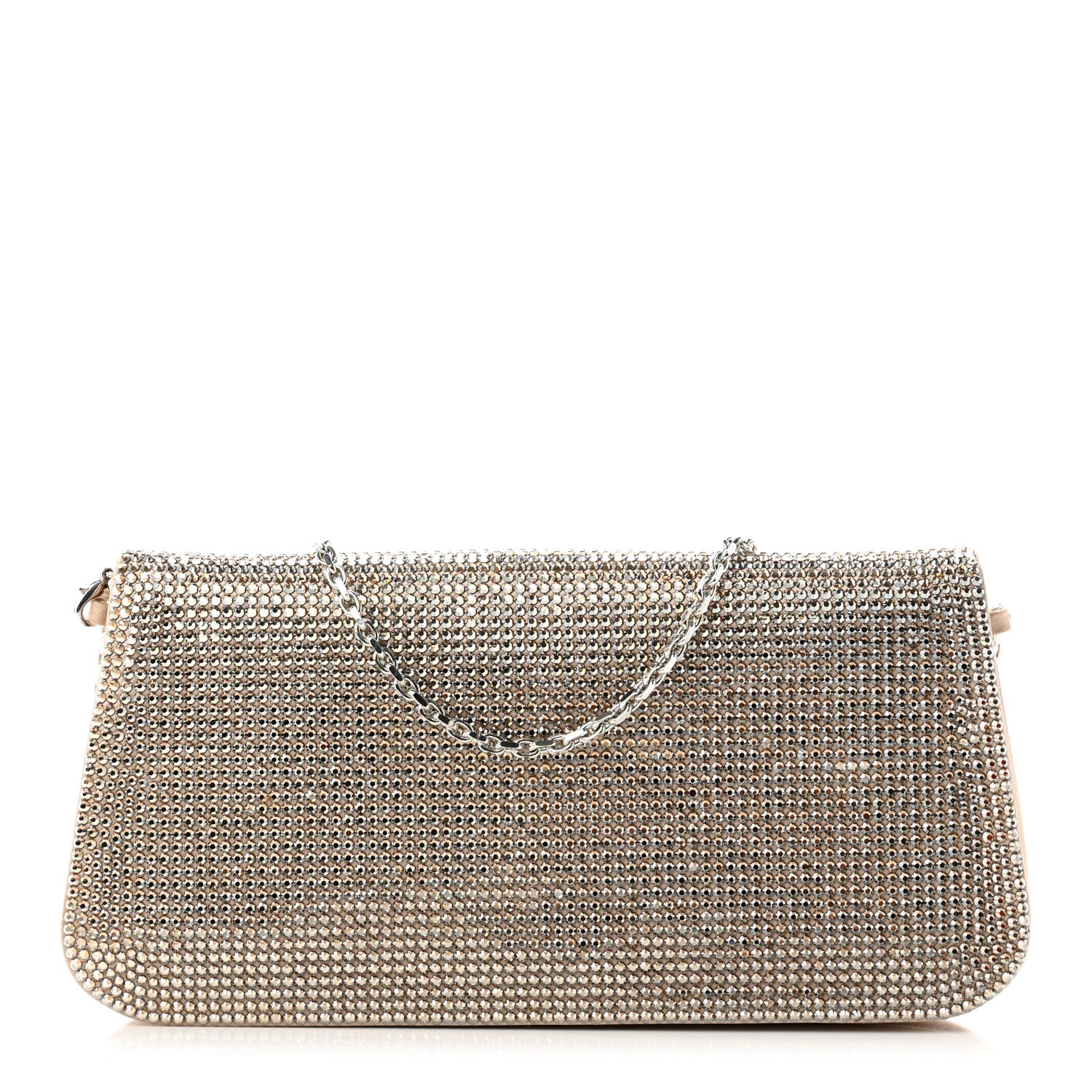 Judith Leiber Swarovski Crystal Clutch Champagne 1 of 8