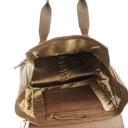 3.1 Phillip Lim 3.1 Textured Calfskin Large Pashli Satchel Taupe 5 of 8
