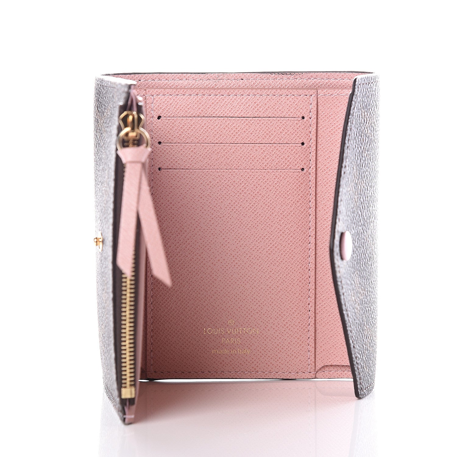 Louis Vuitton Monogram Victorine Wallet Rose Ballerine 4 of 10