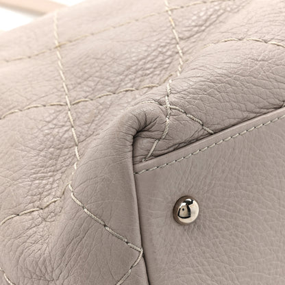 Chanel Glazed Calfskin Large On The Road Tote Beige 13 of 14
