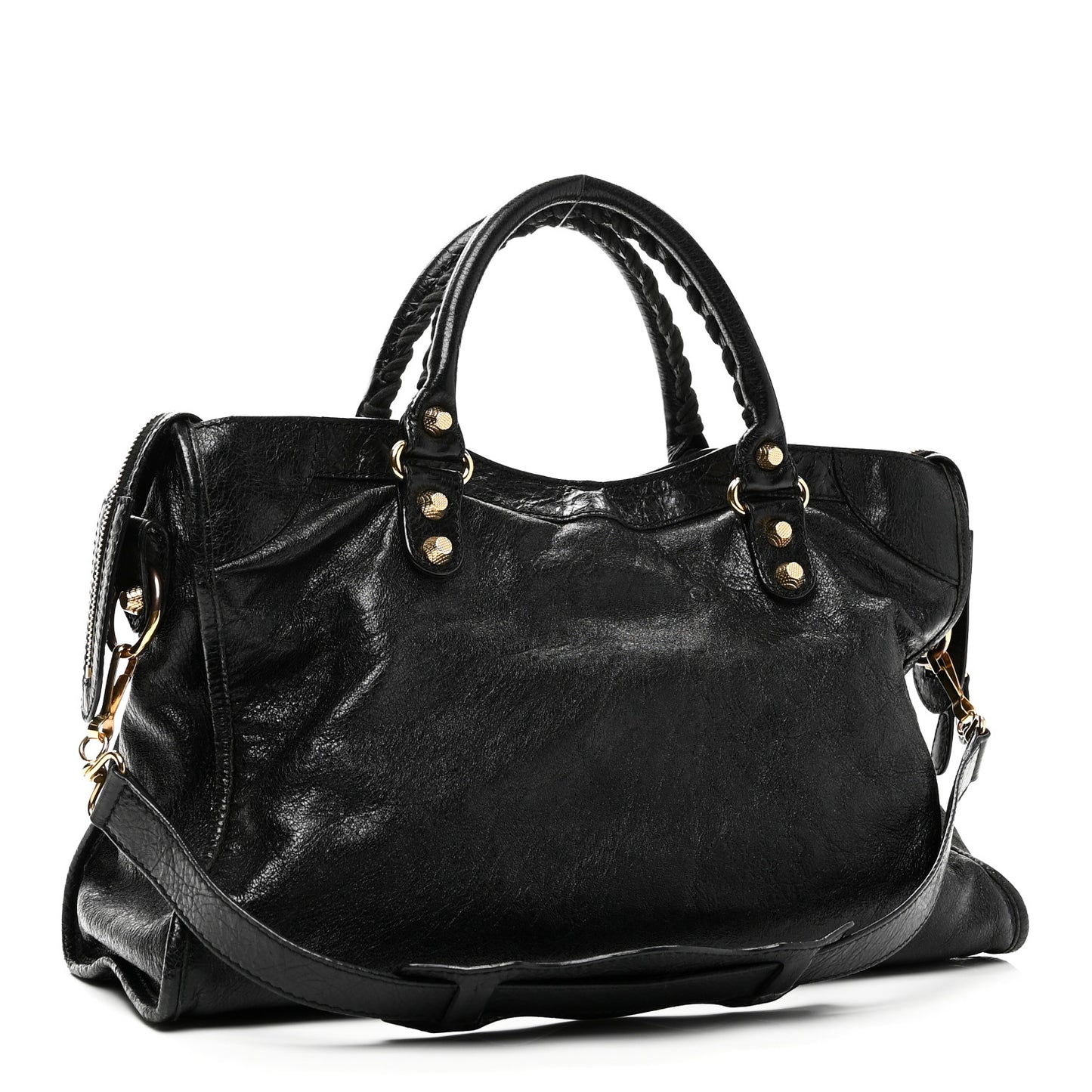 Agneau Giant 12 Gold Hardware City Black