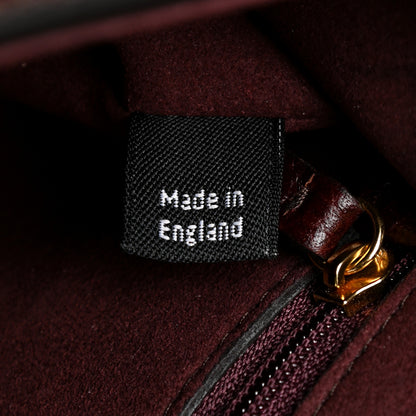 Mulberry Glossy Goatskin Medium Lily Oxblood 14 of 18