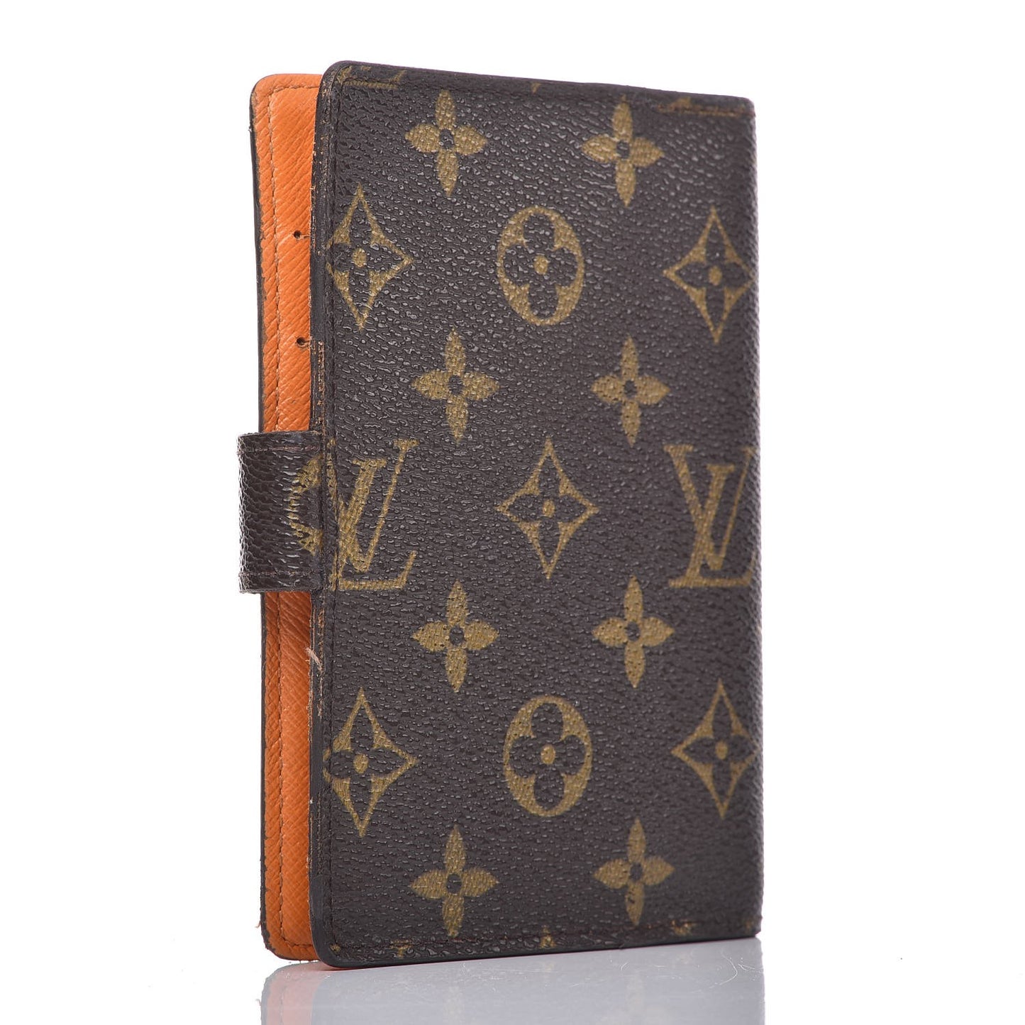 Monogram Koala Small Ring Agenda Cover Orange