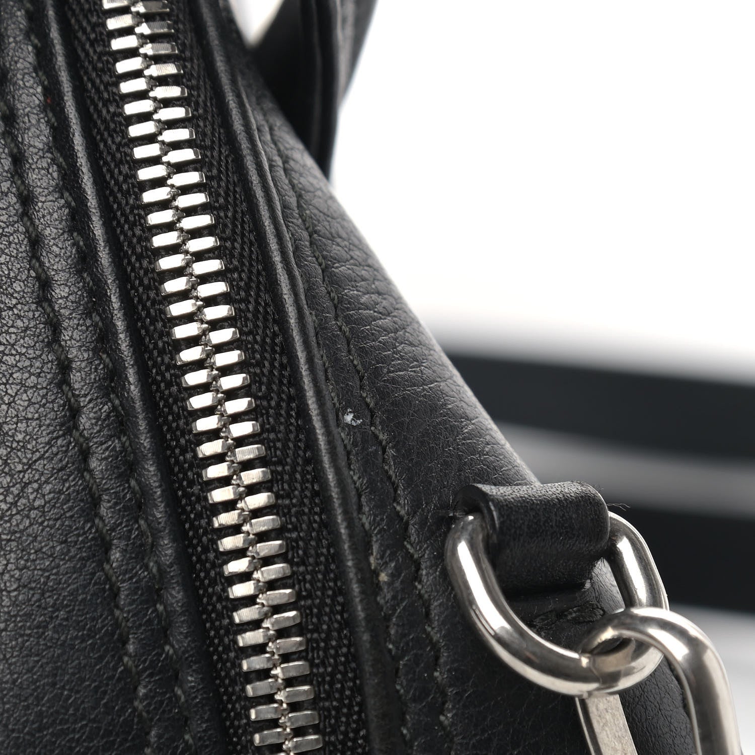 Balenciaga Calfskin XS Triangle Duffle Black 11 of 13
