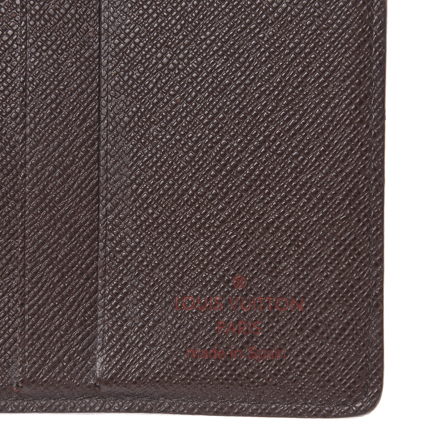 Louis Vuitton Damier Ebene Billfold Wallet 6 Credit Card Slots 6 of 10