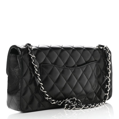 Chanel Lambskin Quilted East West Flap Black 5 of 20