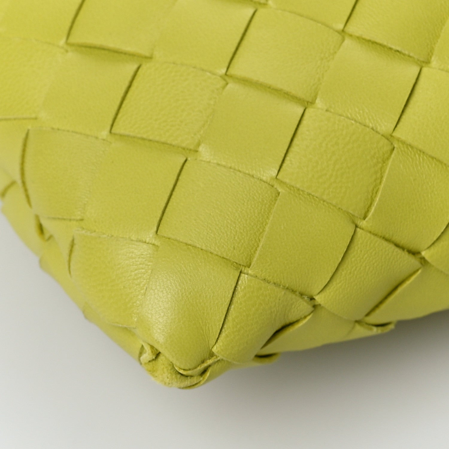 Bottega Veneta Nappa Intrecciato BV Clasp Document Case Kiwi 7 of 8