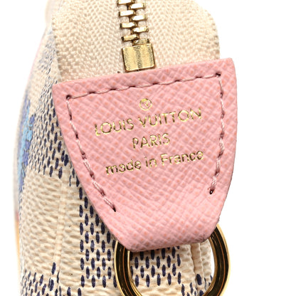 Louis Vuitton Damier Azur 2018 Christmas Animation Mini Pochette Accessories 6 of 10