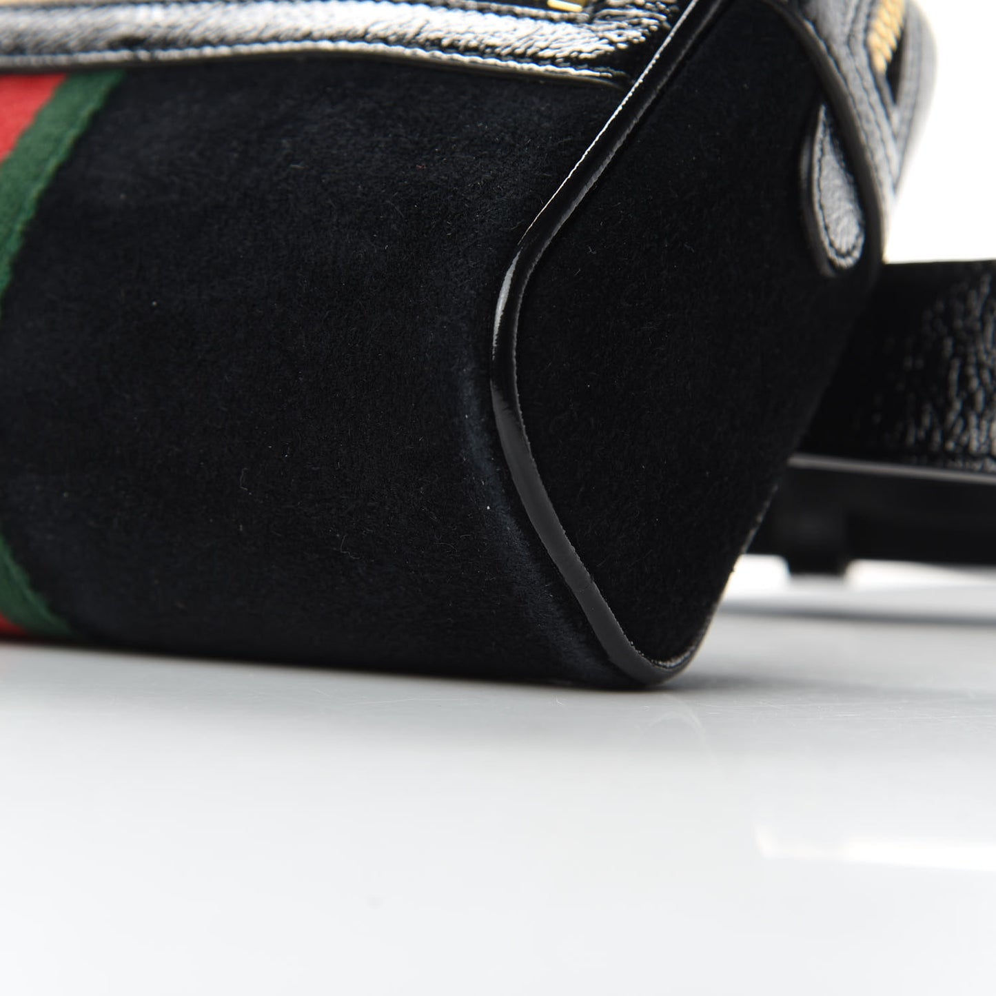 Suede Small Ophidia Belt Bag 85 34 Black