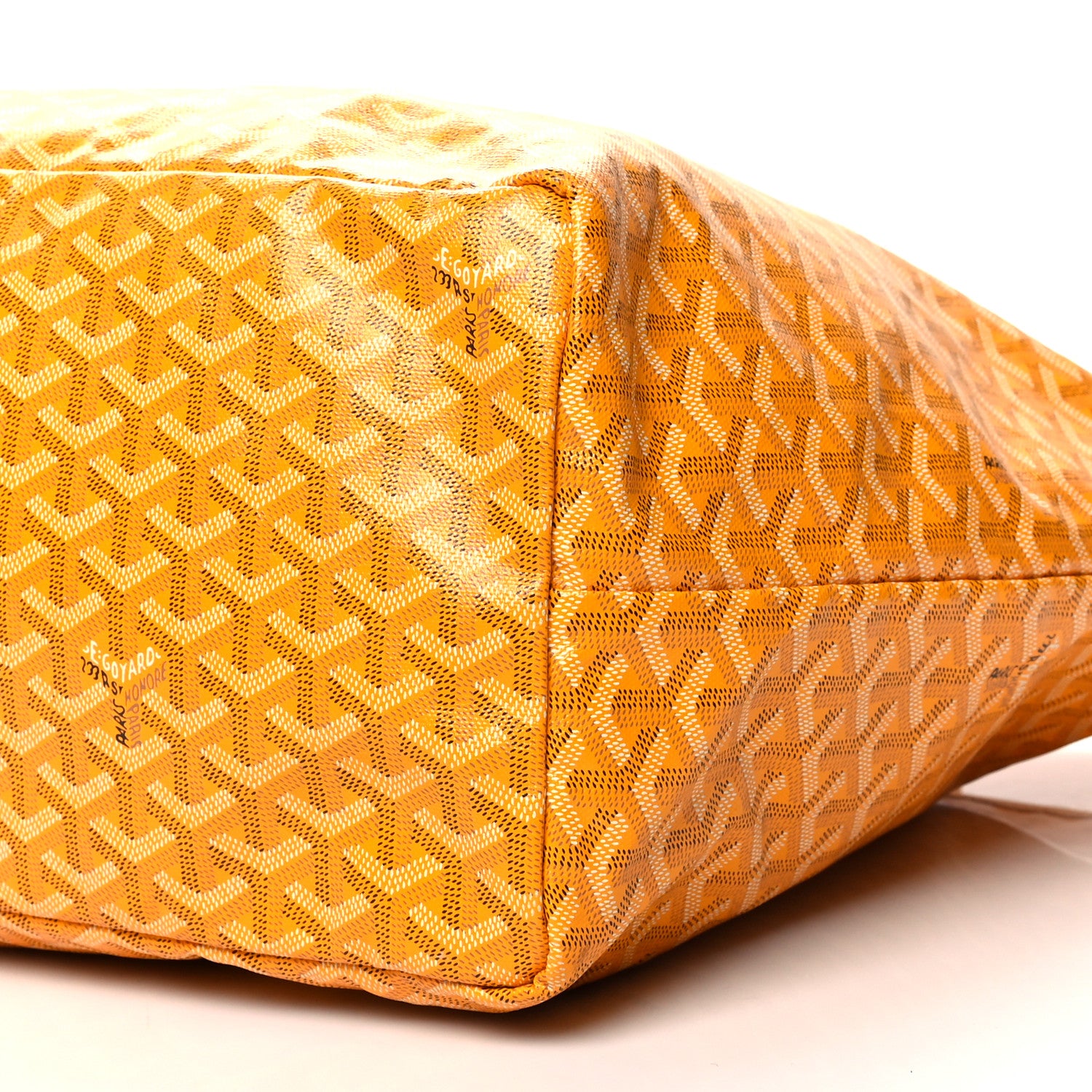 Goyard Goyardine Saint Louis GM Yellow 11 of 11
