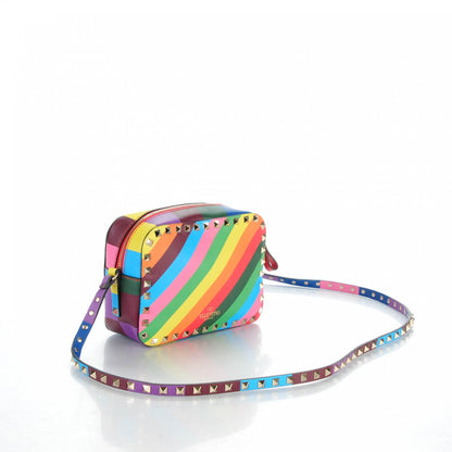 Valentino Garavani Vitello 1973 Rockstud Camera Crossbody Bag Multicolor 3 of 6