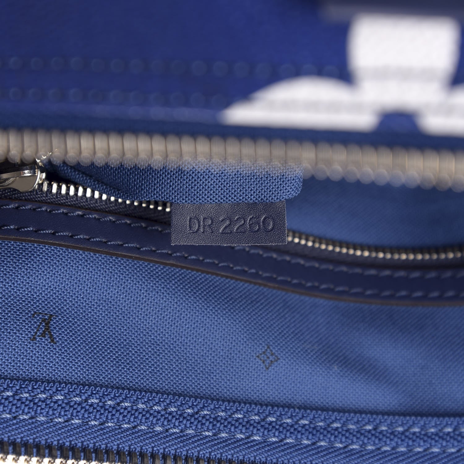 Louis Vuitton Monogram Escale Keepall Bandouliere 50 Blue 6 of 10