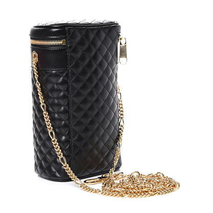 Gucci Calfskin Trapuntata Zumi Belt Bag Black 2 of 10