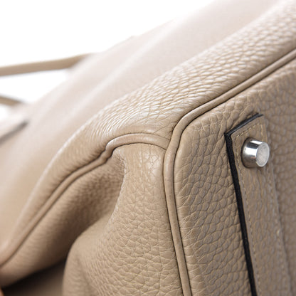Hermes Togo Birkin 40 Gris Tourterelle 27 of 32