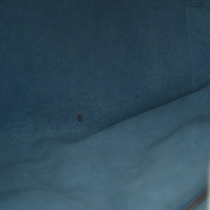 Louis Vuitton Mahina Beaubourg Hobo MM Snow Orage Blue 11 of 11