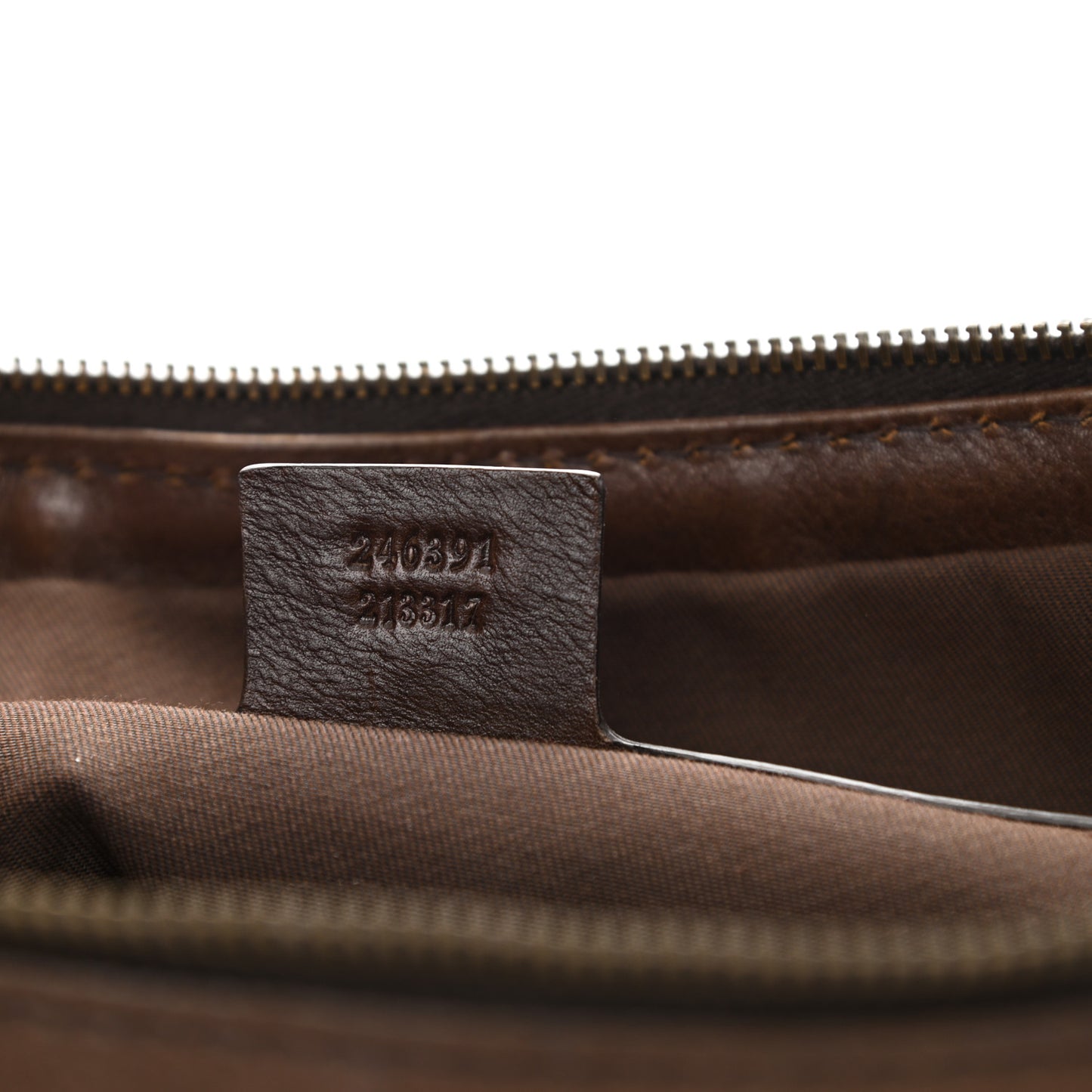 Monogram Interlocking G Tote Dark Brown