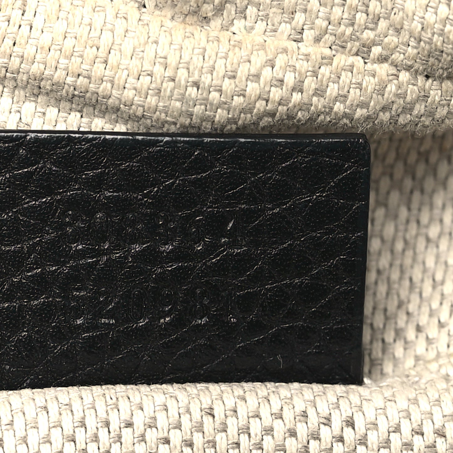Pebbled Calfskin Small Soho Disco Bag Black