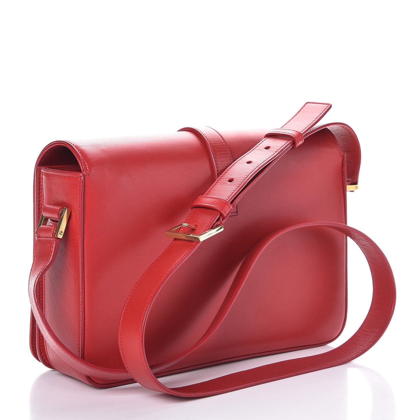 Smooth Calfskin Medium Classic Monogram Universite Bag Red