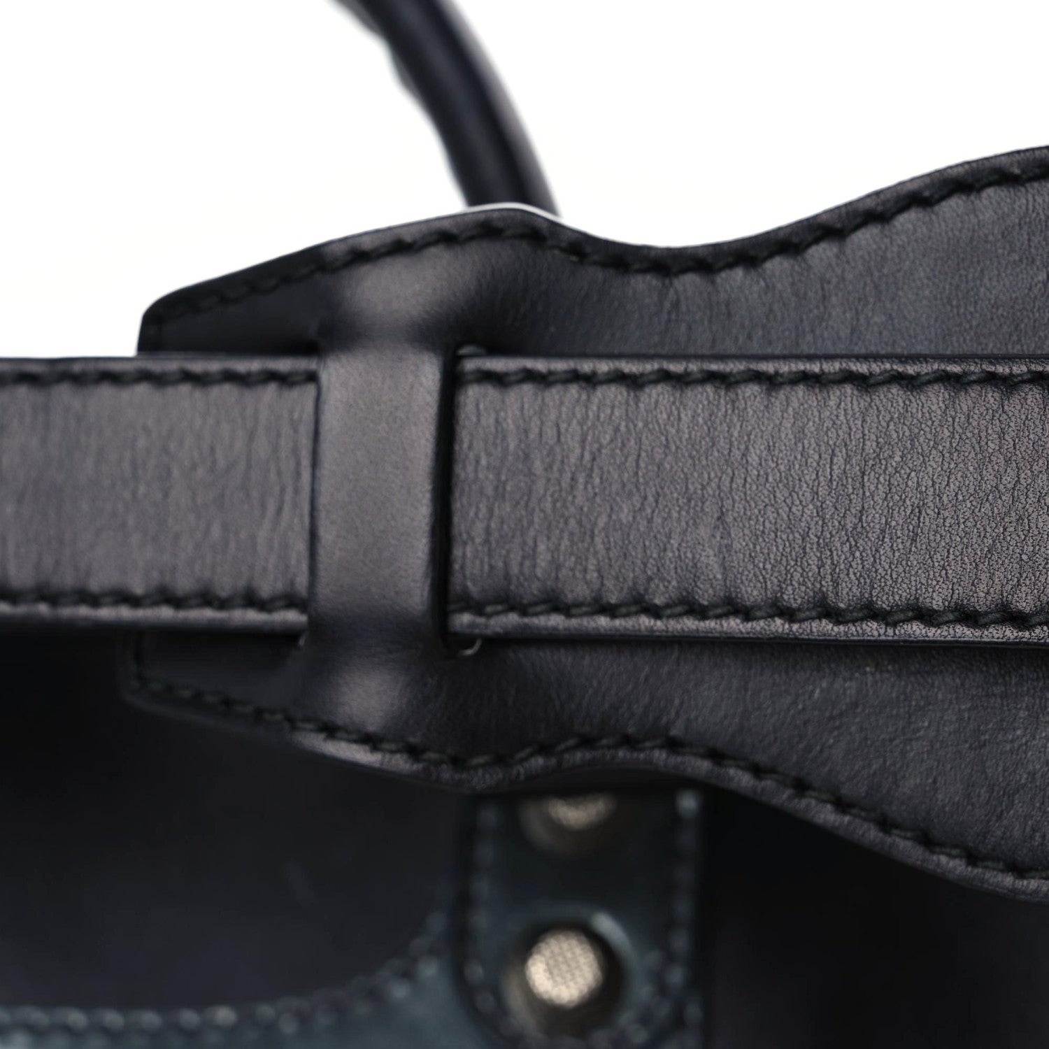 Balenciaga Smooth Calfskin Metallic Patent Giant 12 Silver Hardware City Black Gris 16 of 22