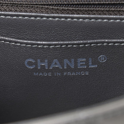 Chanel Metallic Lambskin Quilted Mini Rectangular Flap Silver 8 of 10